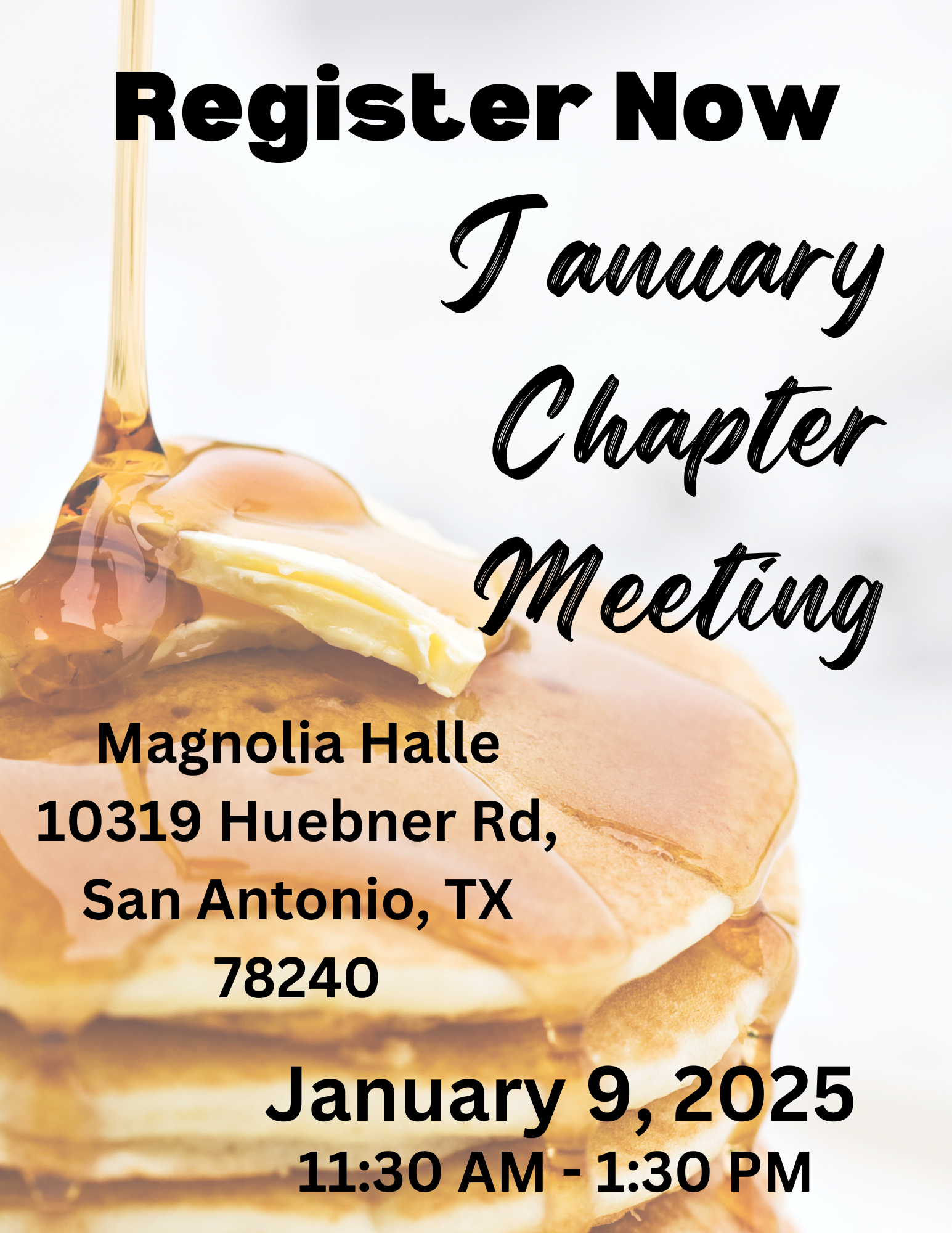 January Chapter Meeting Save the Date (2)