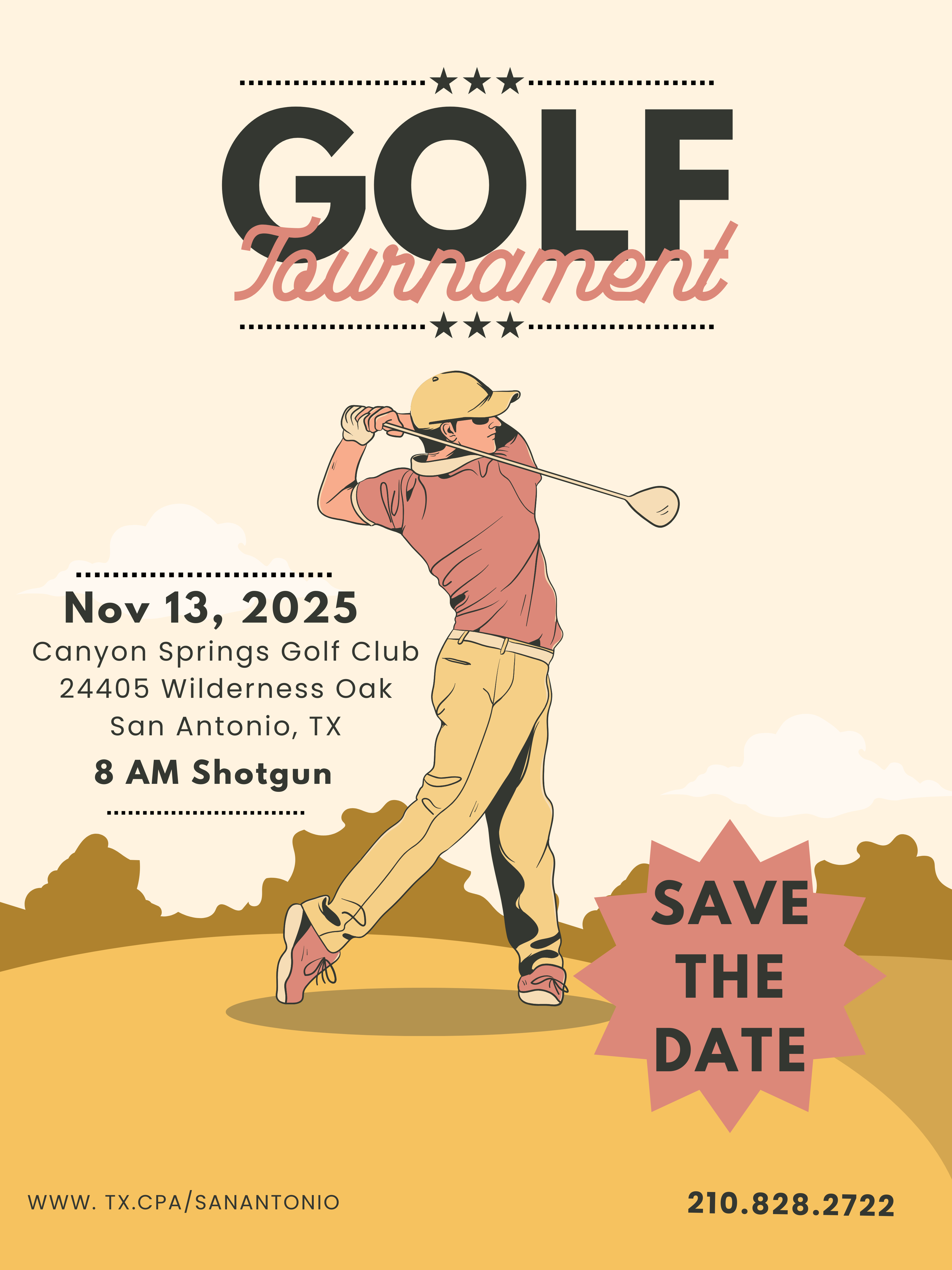 Golf 2025 Save the Date